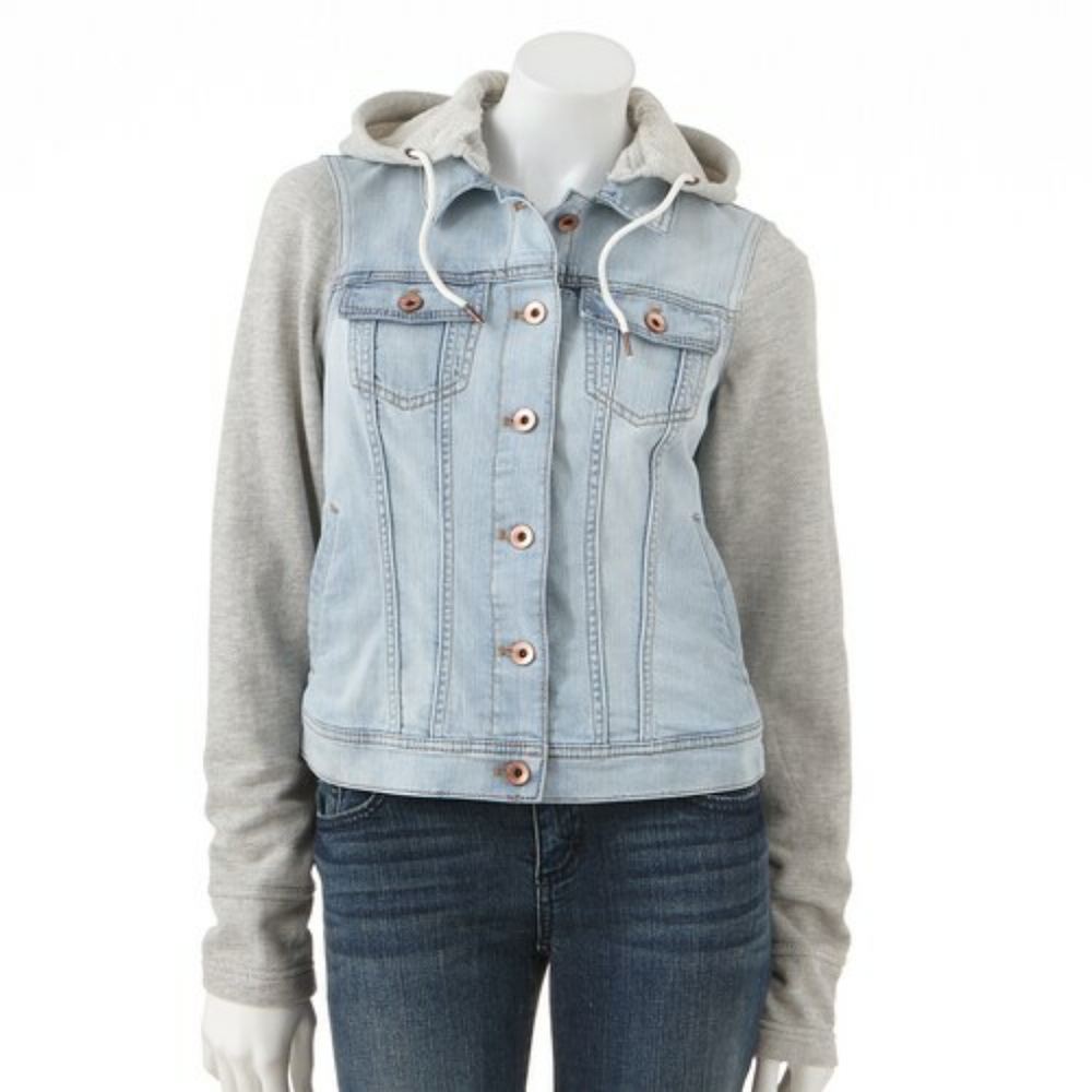 Sonoma Hooded denim jacket